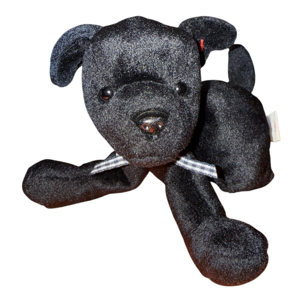 Ty Beanie Baby "Luke" Dog 1999 (Mulitple Tag Errors/Extremely Rare) *MINT*